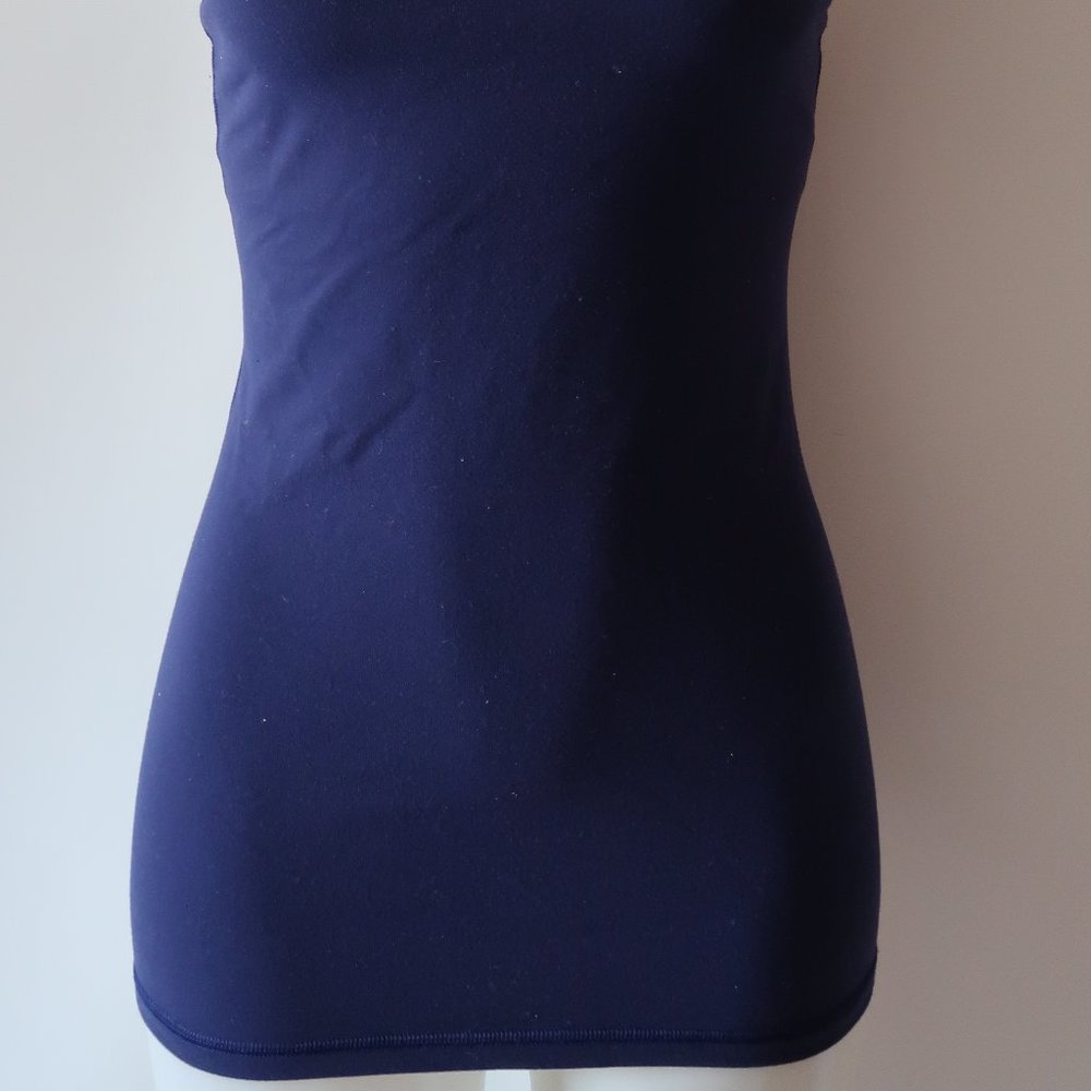 LULULEMON BLUE RACERBACK TANK TOP SZ 4 * - Picture 3 of 7